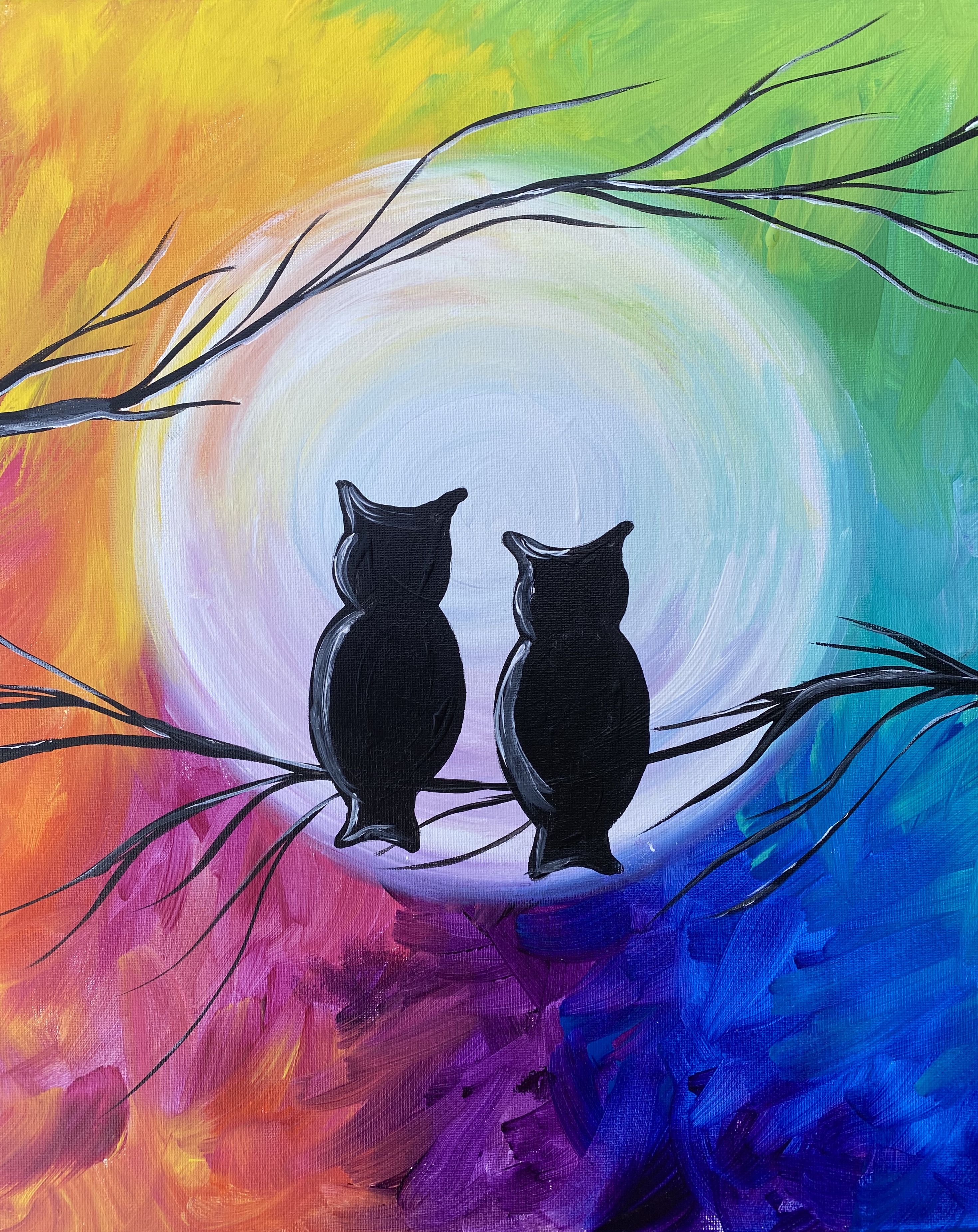 A Owls under the Rainbow Sky experience project by Yaymaker