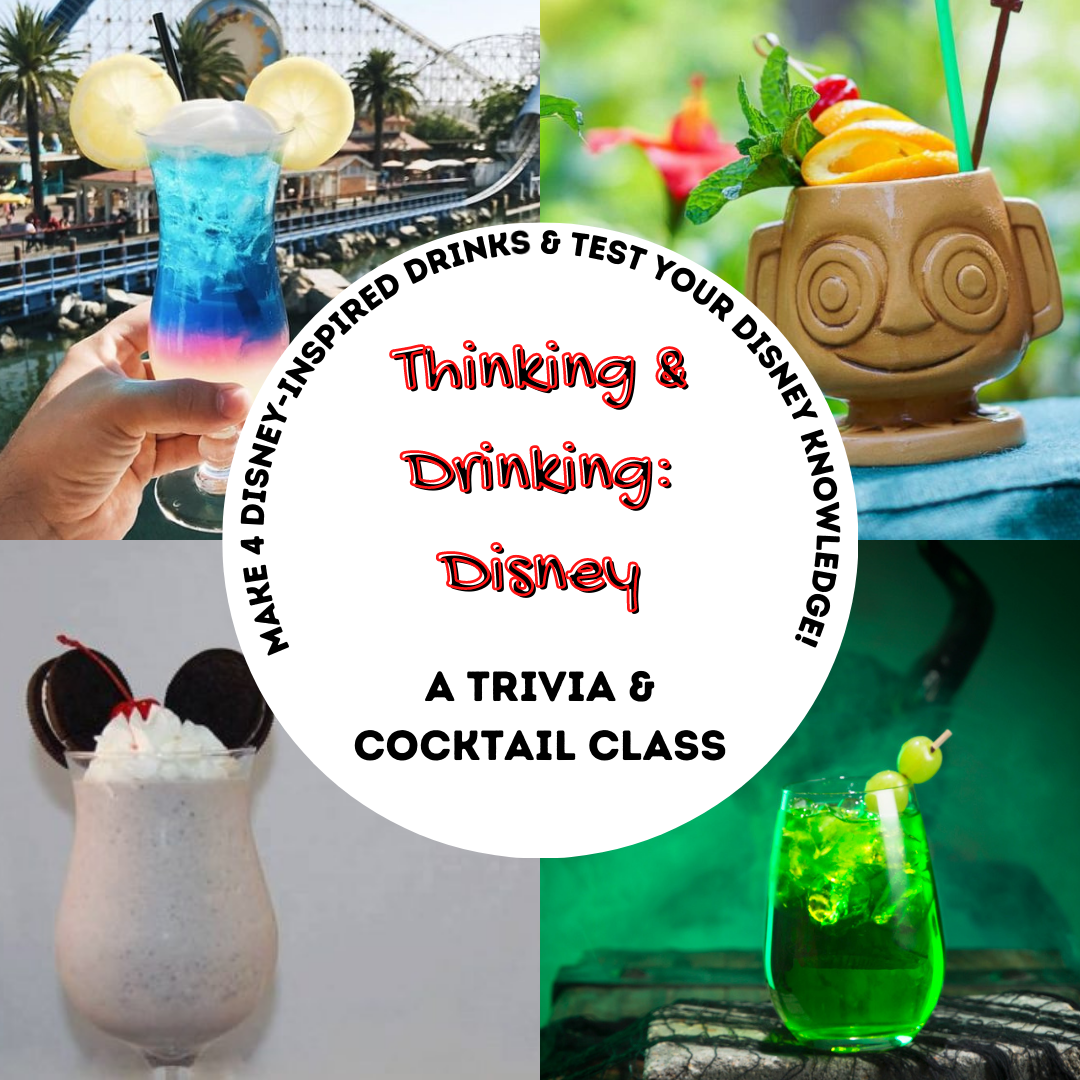 A Disney Cocktail  Trivia Class experience project by Yaymaker