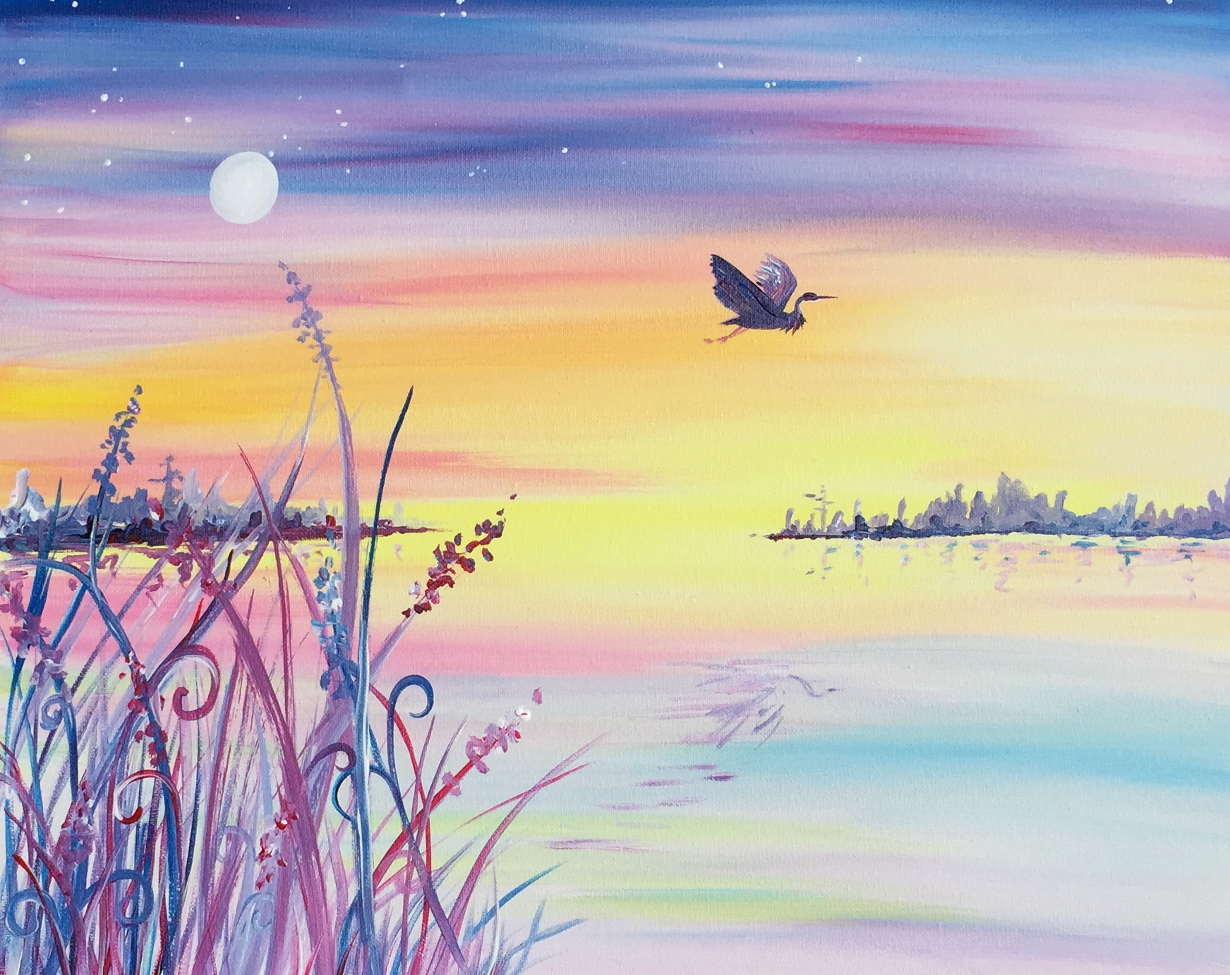A Take Flight paint nite project by Yaymaker