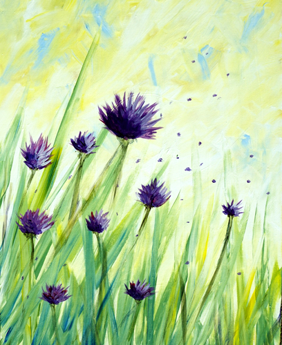A They Call Me Mellow Meadow paint nite project by Yaymaker