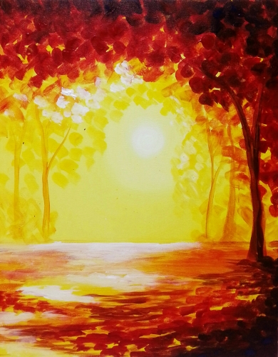 A Indian Summer II paint nite project by Yaymaker