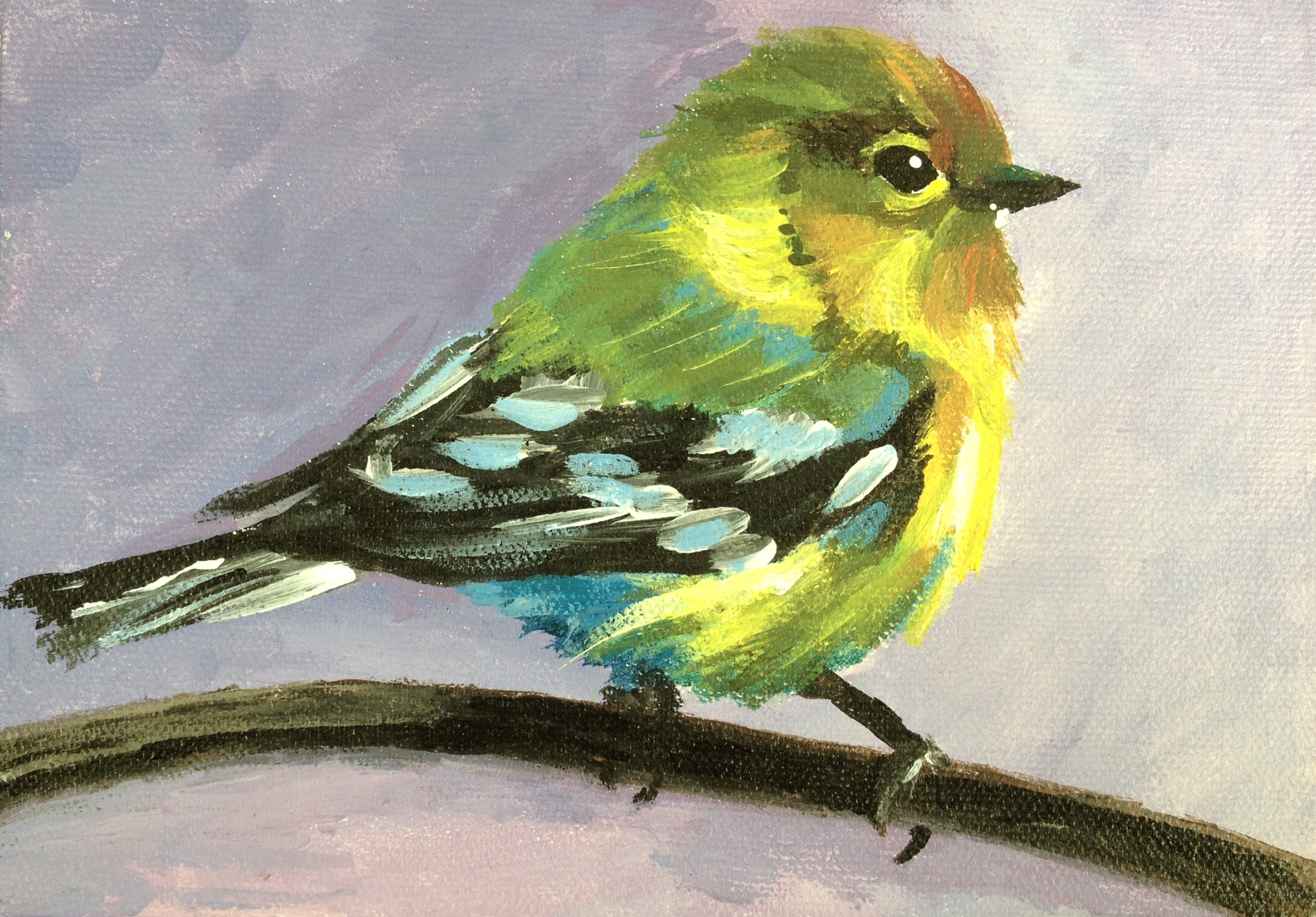 A Pretty Bird paint nite project by Yaymaker