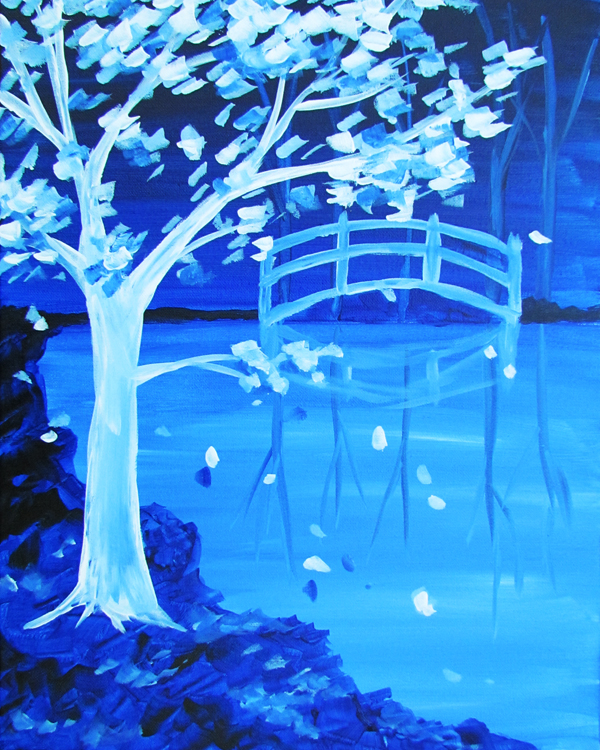 A Bridge in the Night paint nite project by Yaymaker