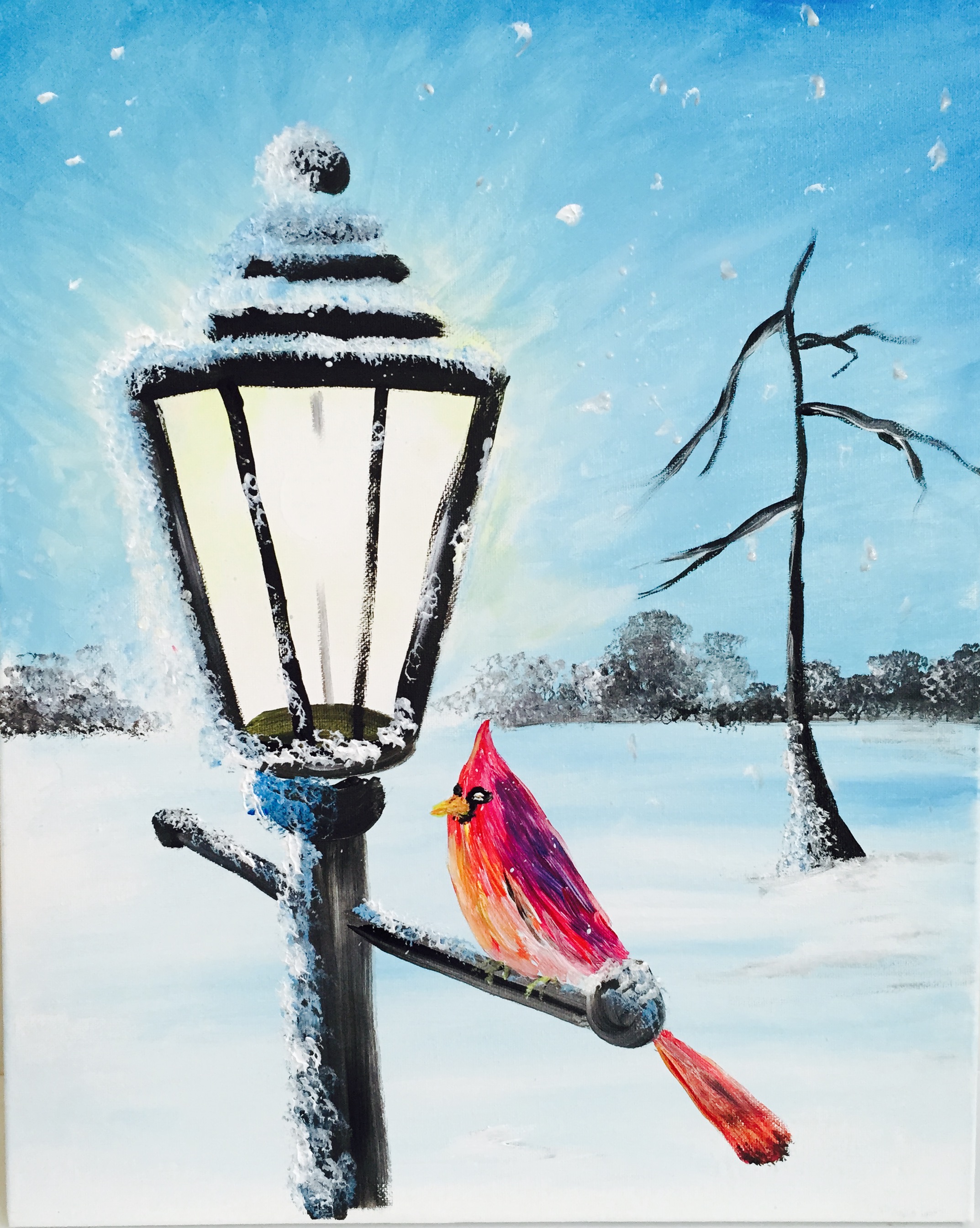 A Keeping Warm paint nite project by Yaymaker