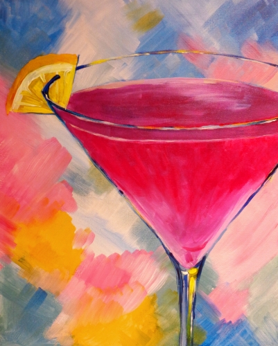A Creative Cosmo paint nite project by Yaymaker