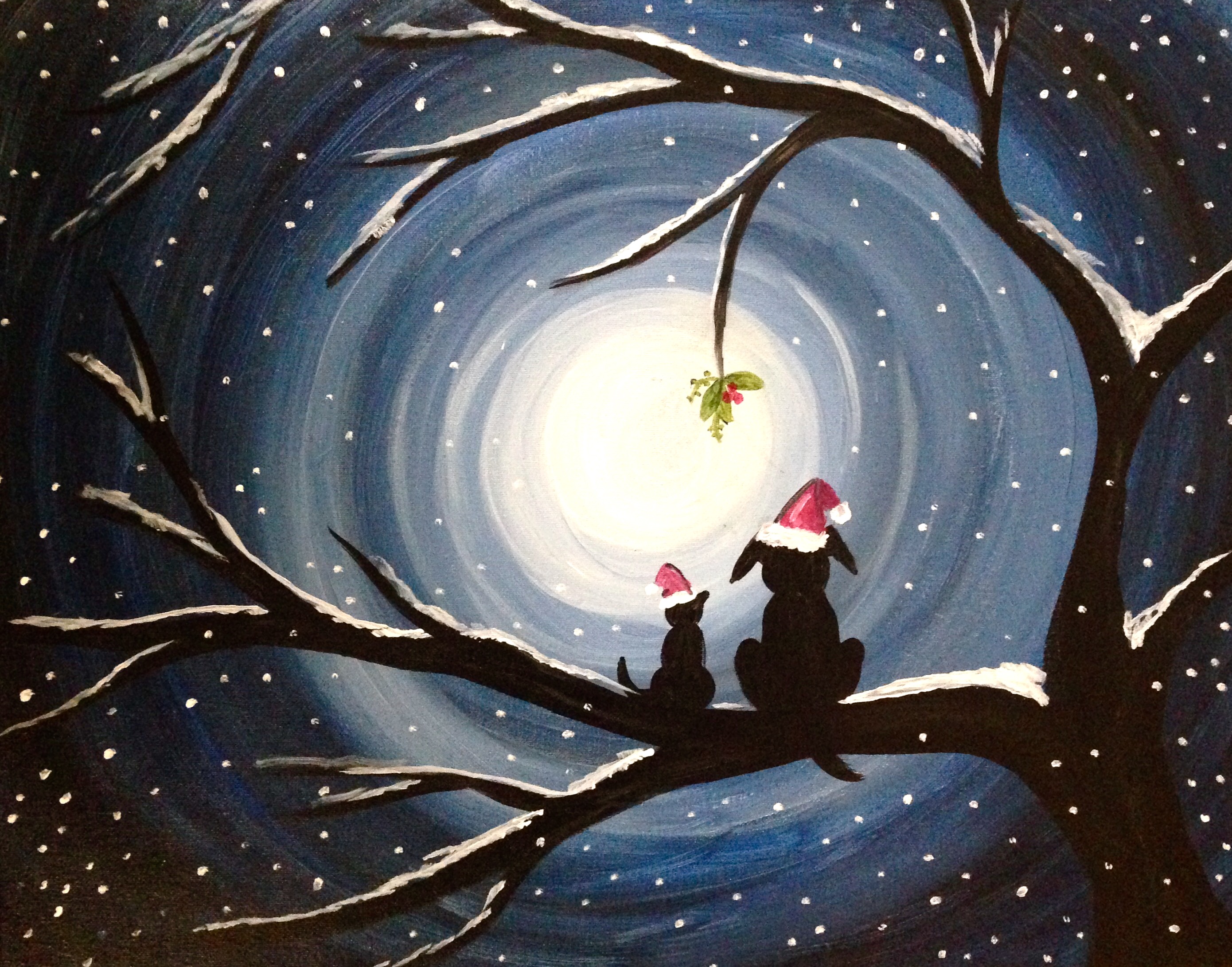 A Furry Friendship paint nite project by Yaymaker