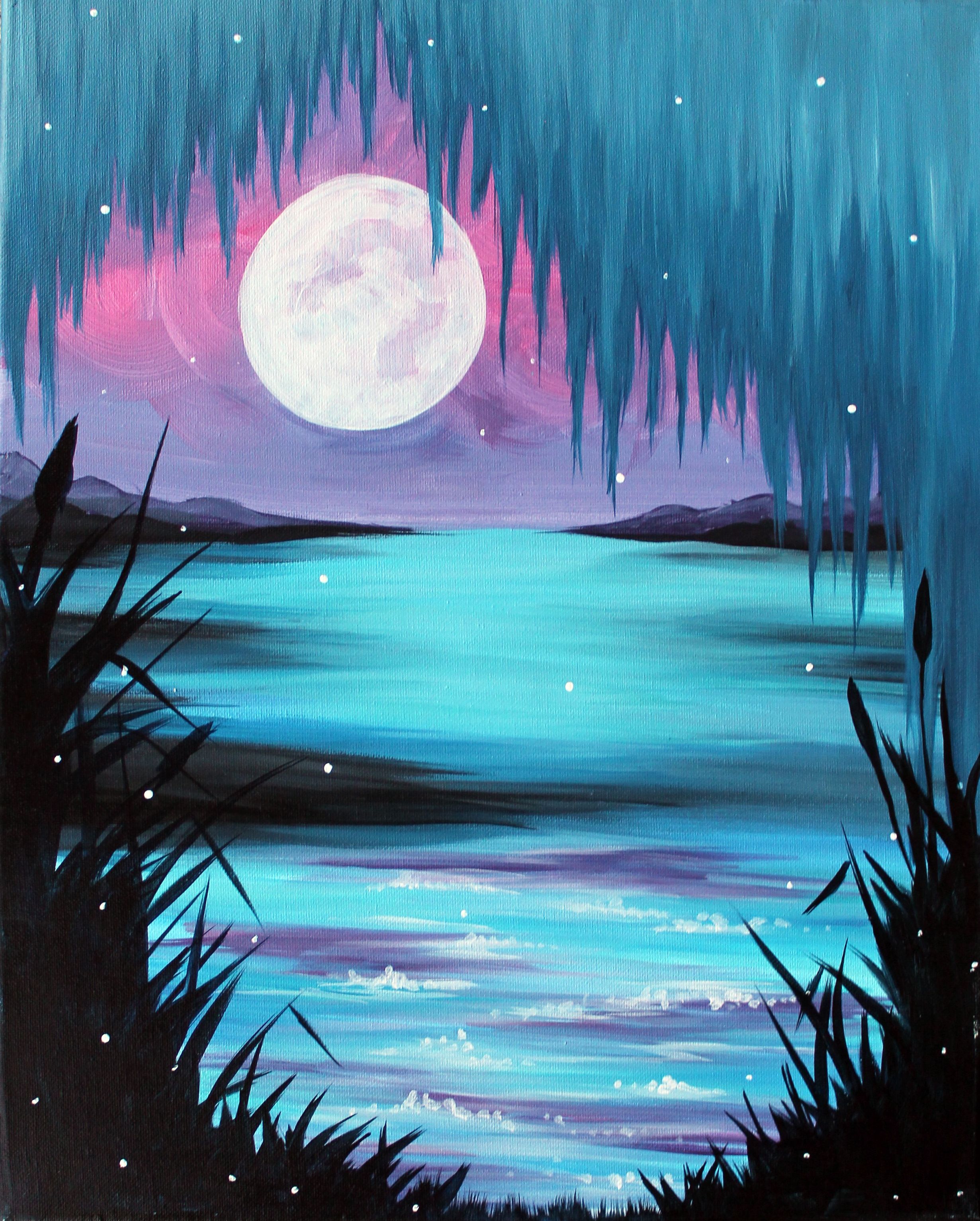 A Kiss the Girl paint nite project by Yaymaker