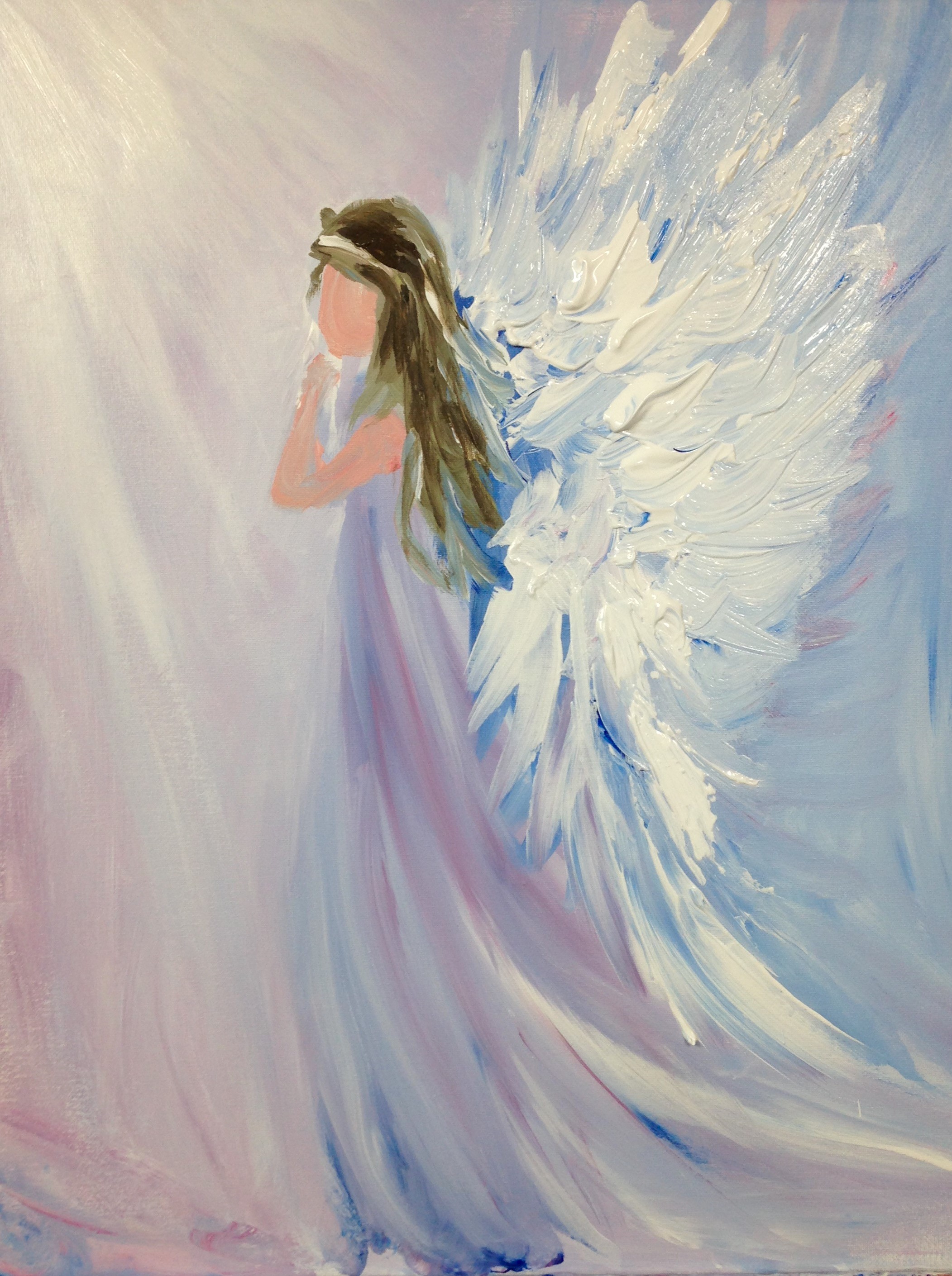 Paint Nite On Demand My Beautiful Angel with Wendy Anderson ART BASH