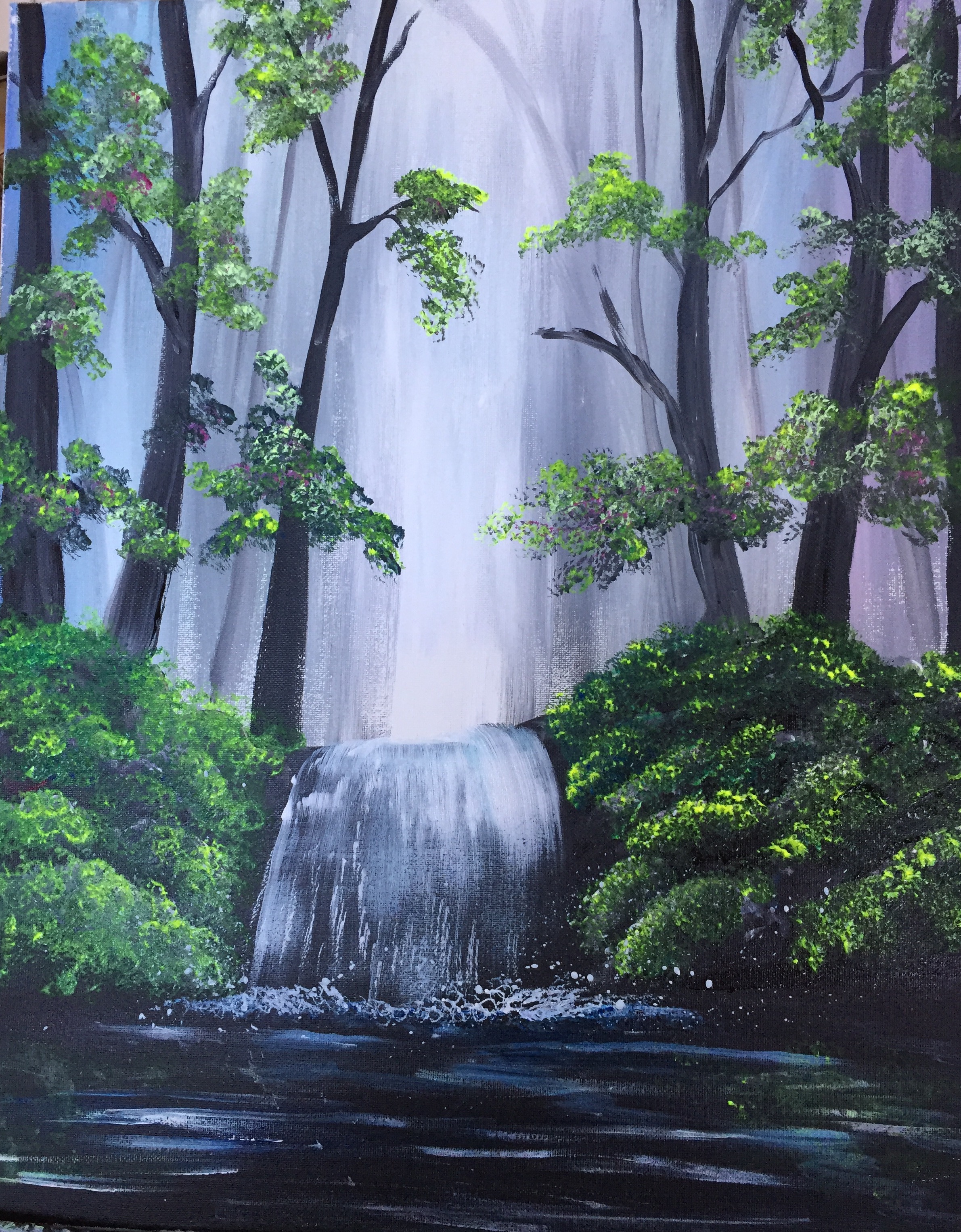 A Spring Melt Down paint nite project by Yaymaker