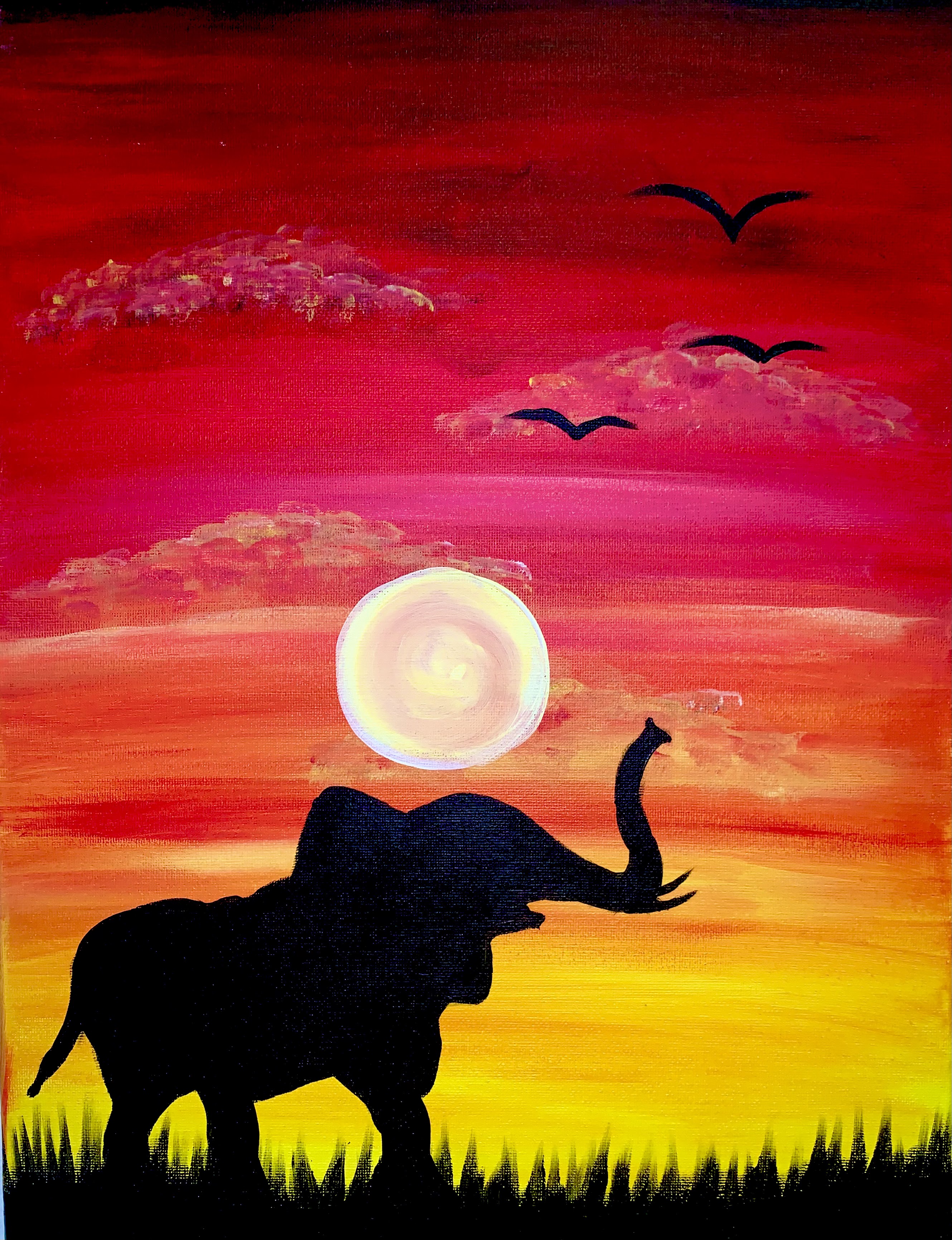 A Elephant Trunk on the Sunset  experience project by Yaymaker