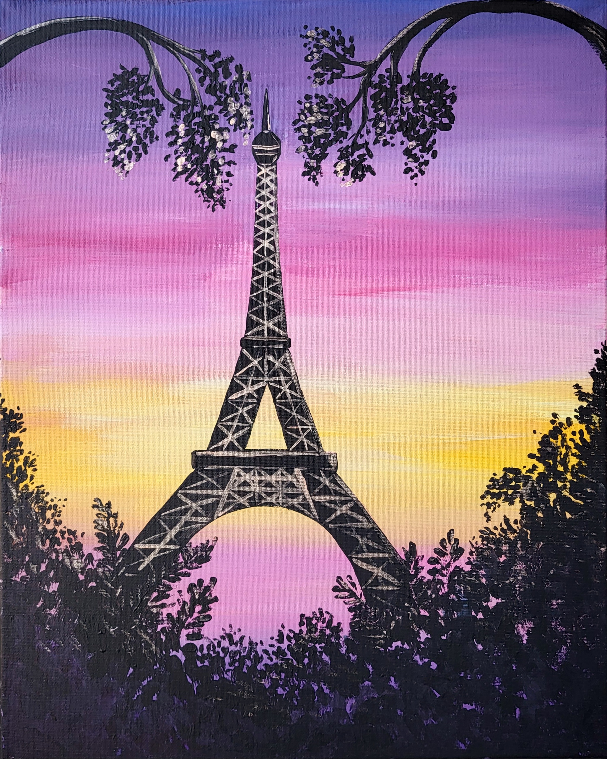 Love Paris with Amanda Lybbert 04 27 2024 Paint Nite