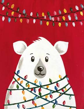 A Polar Bear Holiday Lights experience project by Yaymaker
