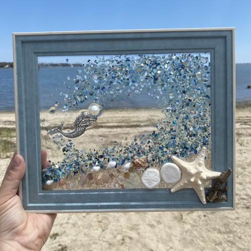 A Seascapes Art Resin Class with teamtavarone experience project by Yaymaker