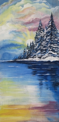 A A Little More Winter II 10x20 Canvas experience project by Yaymaker