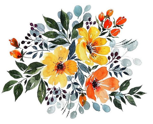 A Warm Flowers Watercolor experience project by Yaymaker