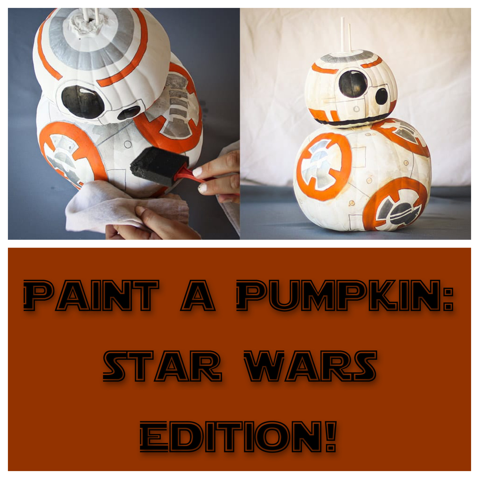 A Paint a Pumpkin  Star Wars Edition experience project by Yaymaker