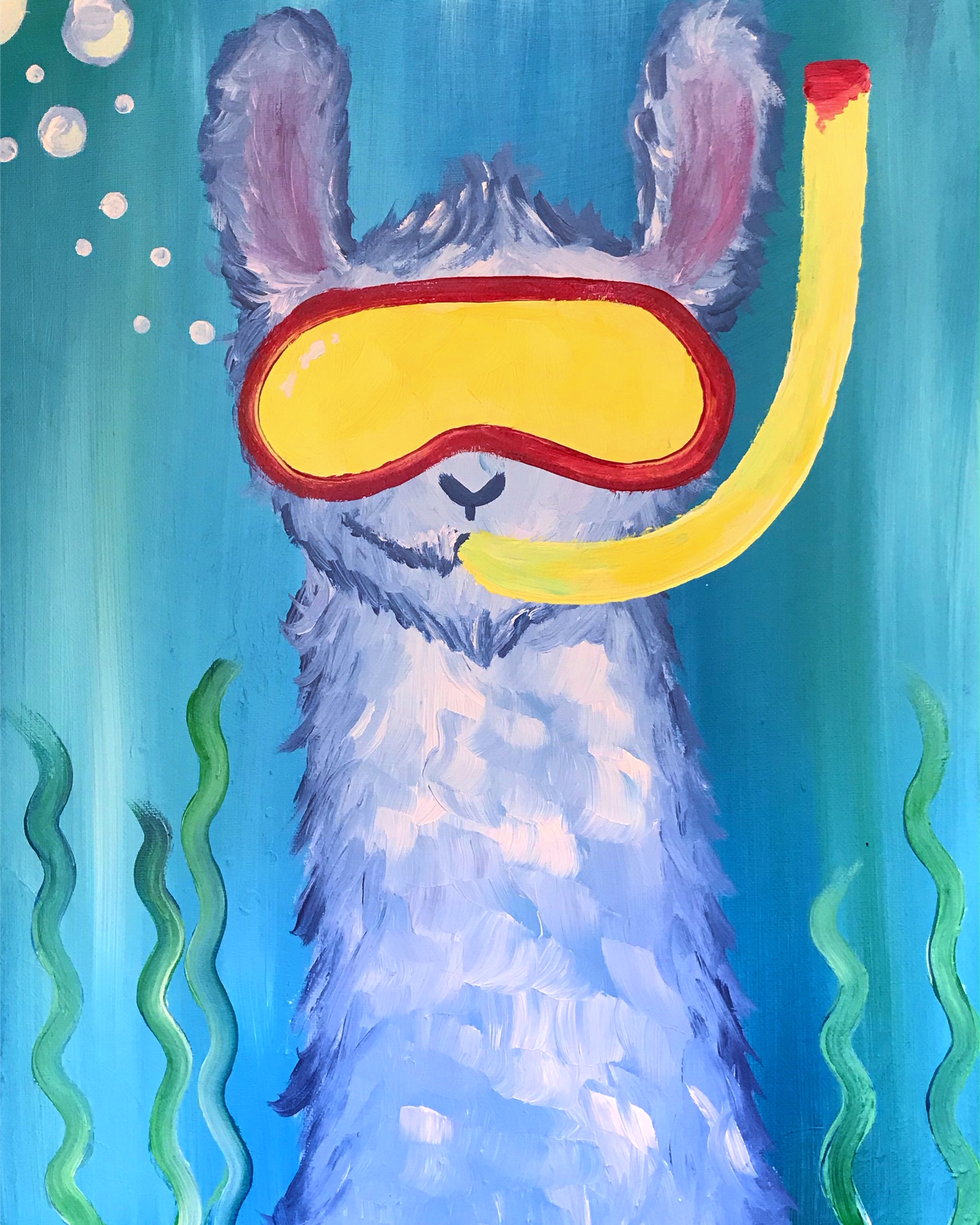 A Under The Sea Llama experience project by Yaymaker