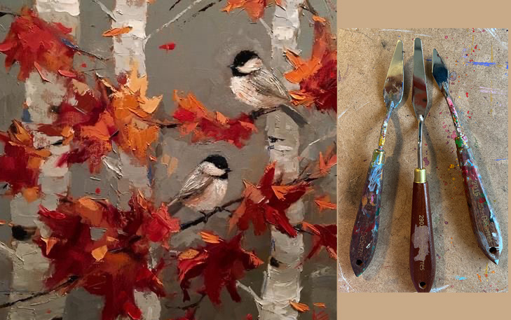 A Autumn Birds and birch trees experience project by Yaymaker