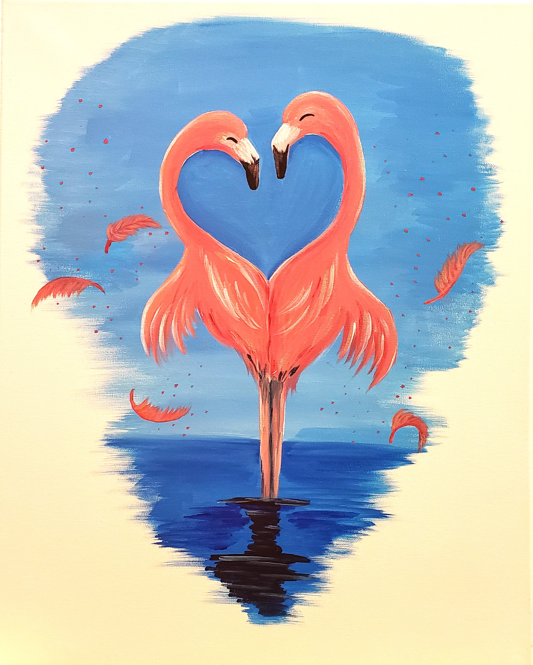 A Flamingo Couple in Love experience project by Yaymaker
