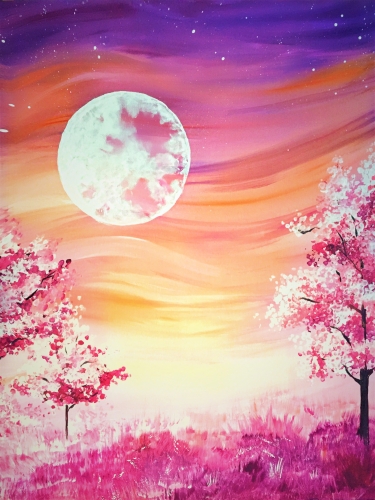 A Cherry Blossom Moon experience project by Yaymaker