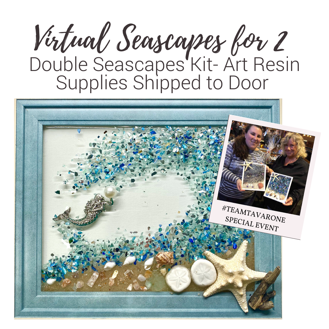 A Virtual Seascapes for 2 with Mermaid Supplies Shipped to Door experience project by Yaymaker