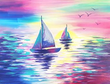 A Sail into the Pink Sunset experience project by Yaymaker