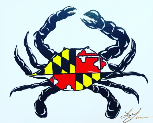 A Maryland Crab Logo experience project by Yaymaker