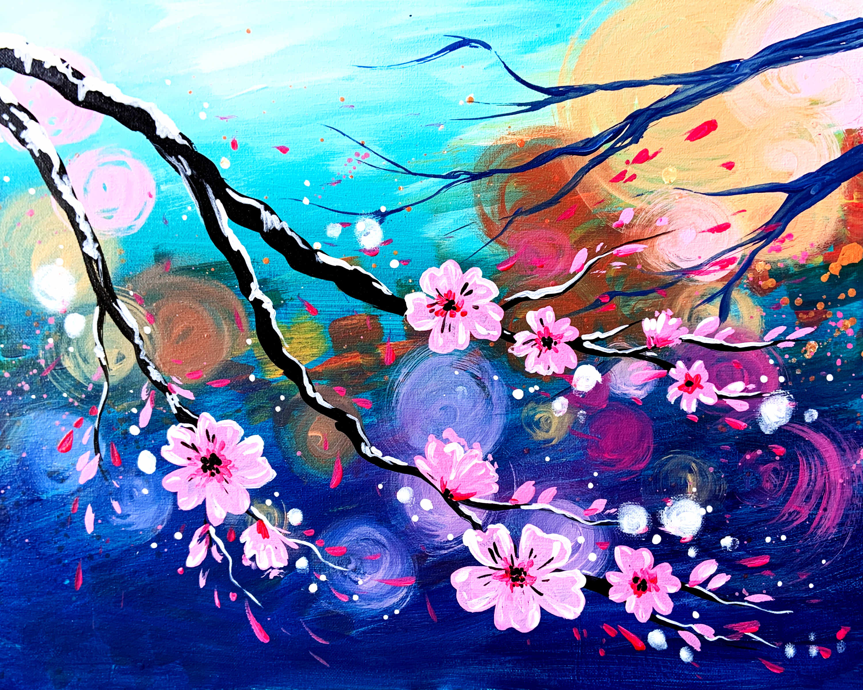 A Electric Cherry Blossom experience project by Yaymaker