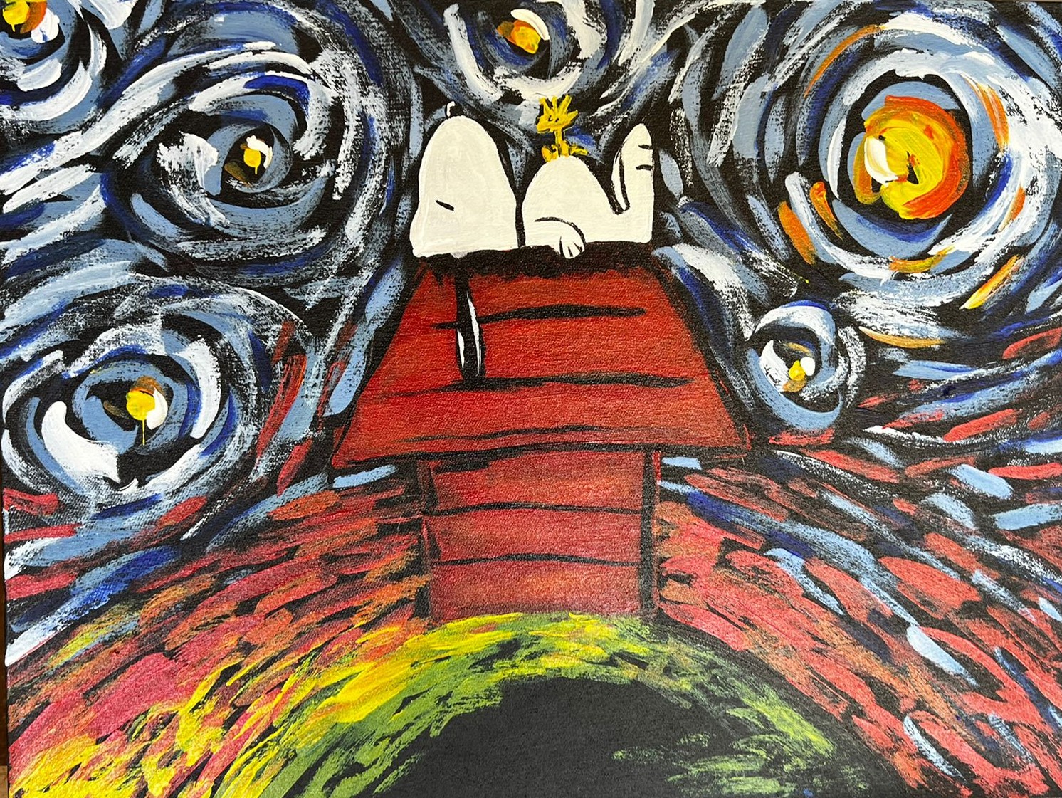 A Snoopy Gogh  experience project by Yaymaker