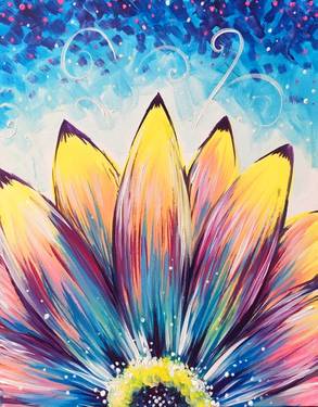 Blooming Flowers with Acrylics & Antics, 05/12/2024 - Paint Nite