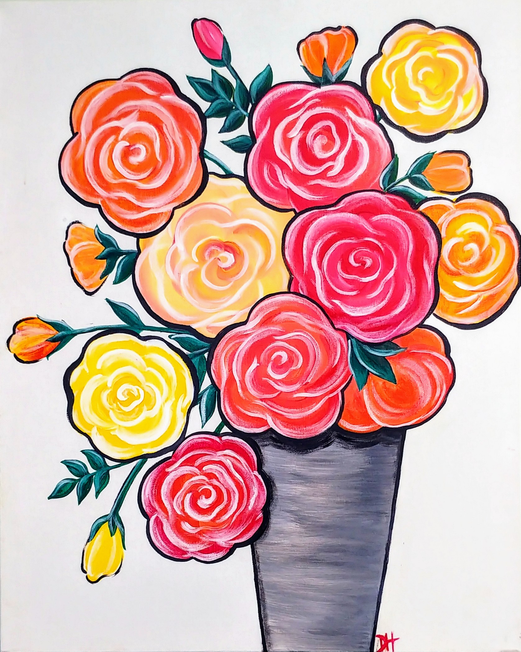 A Pop Art Roses experience project by Yaymaker