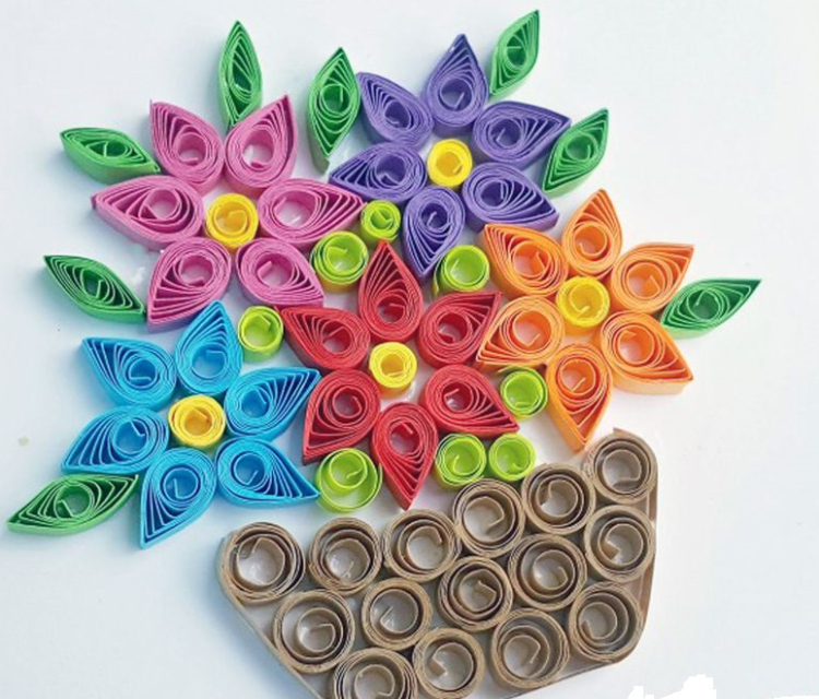 Paper Quilling: Test Paper Quilling with Jenina Palad, 08/02/2024
