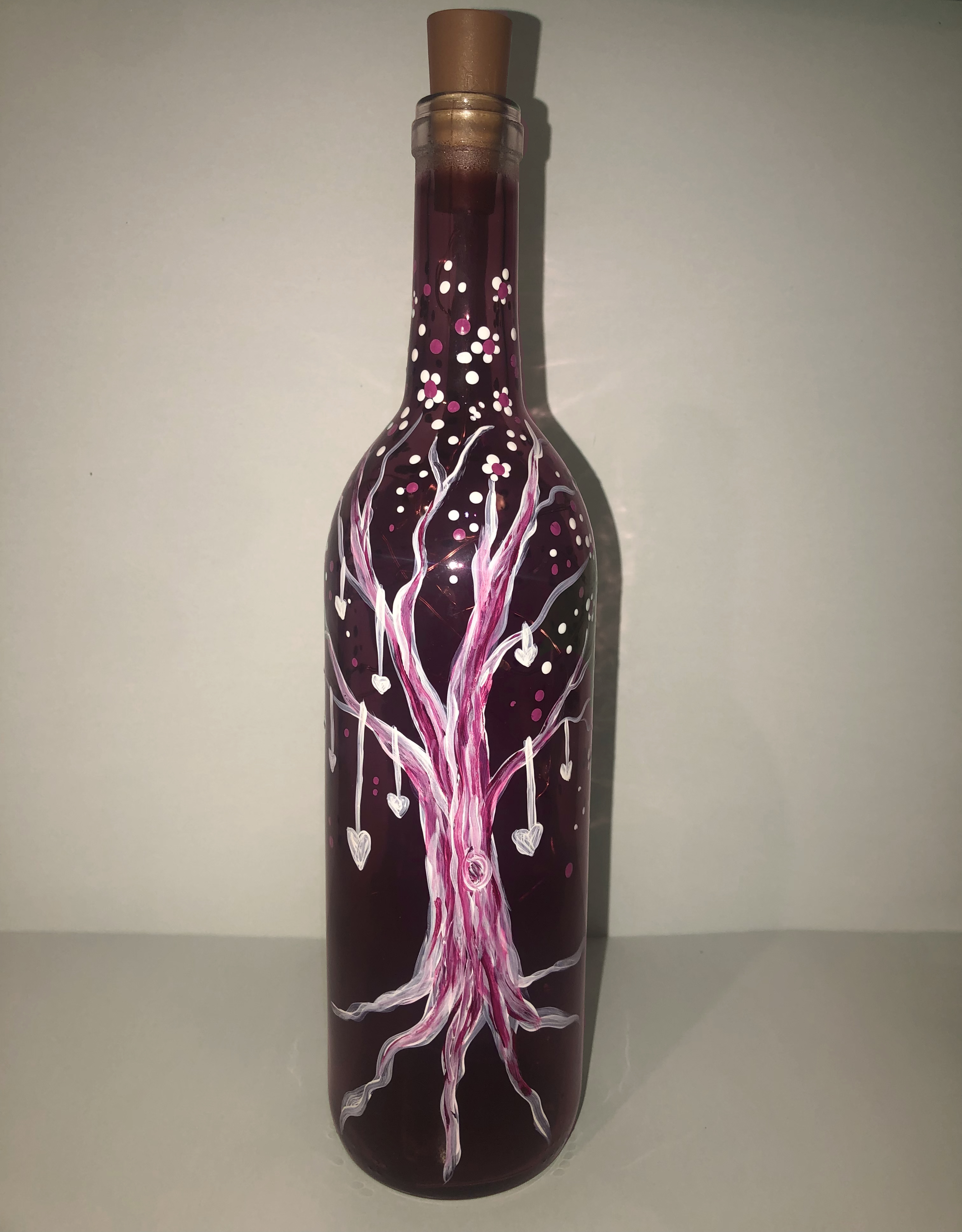 A Valentine Tree Wine Bottle experience project by Yaymaker