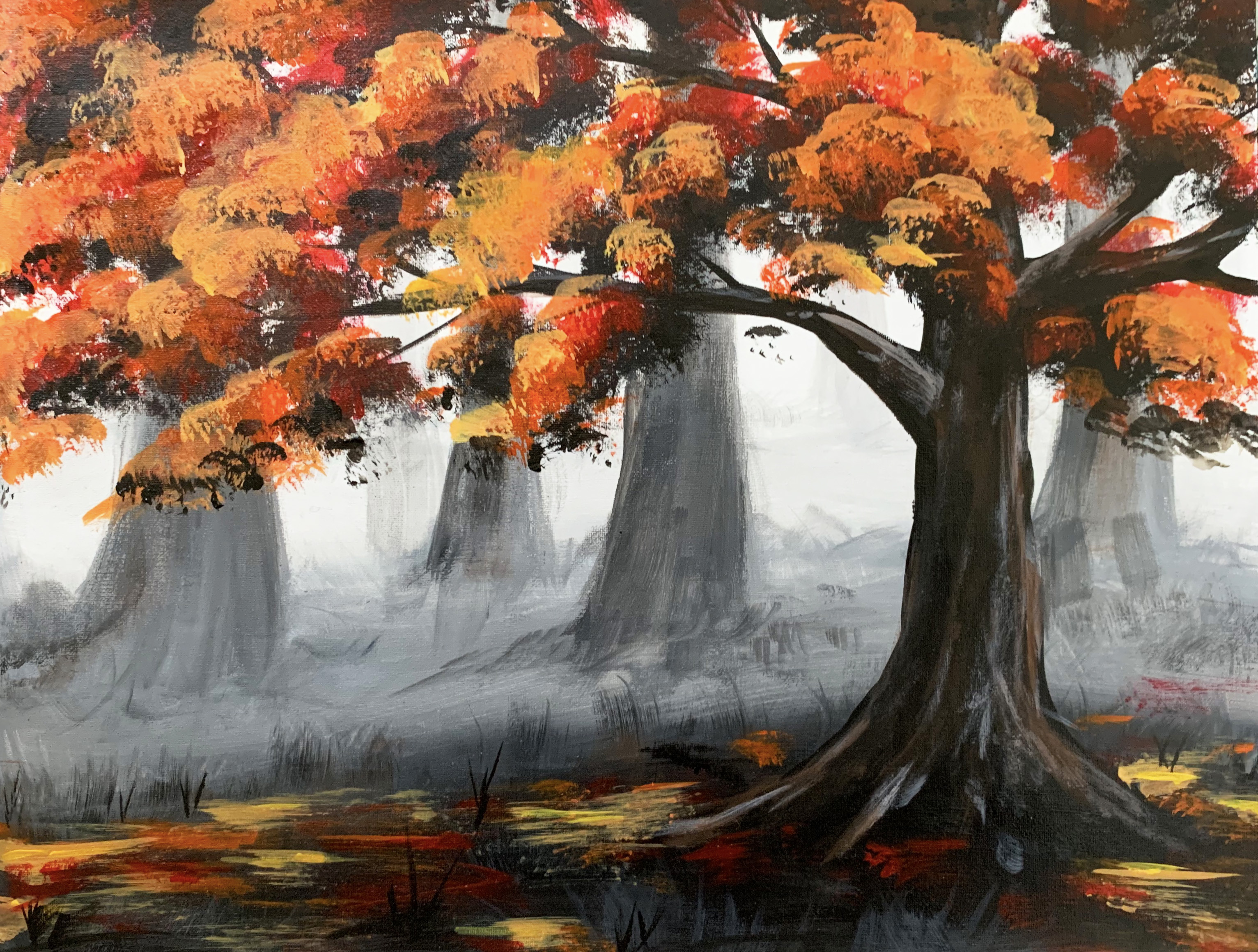 A Misty Autumn Woods experience project by Yaymaker