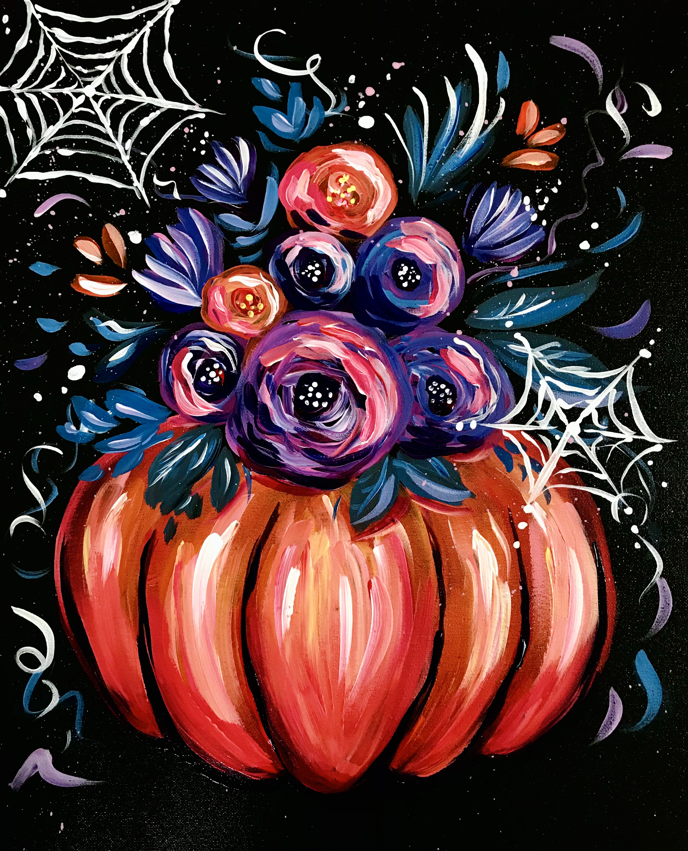 A Spooky Pumpkin Bouquet experience project by Yaymaker