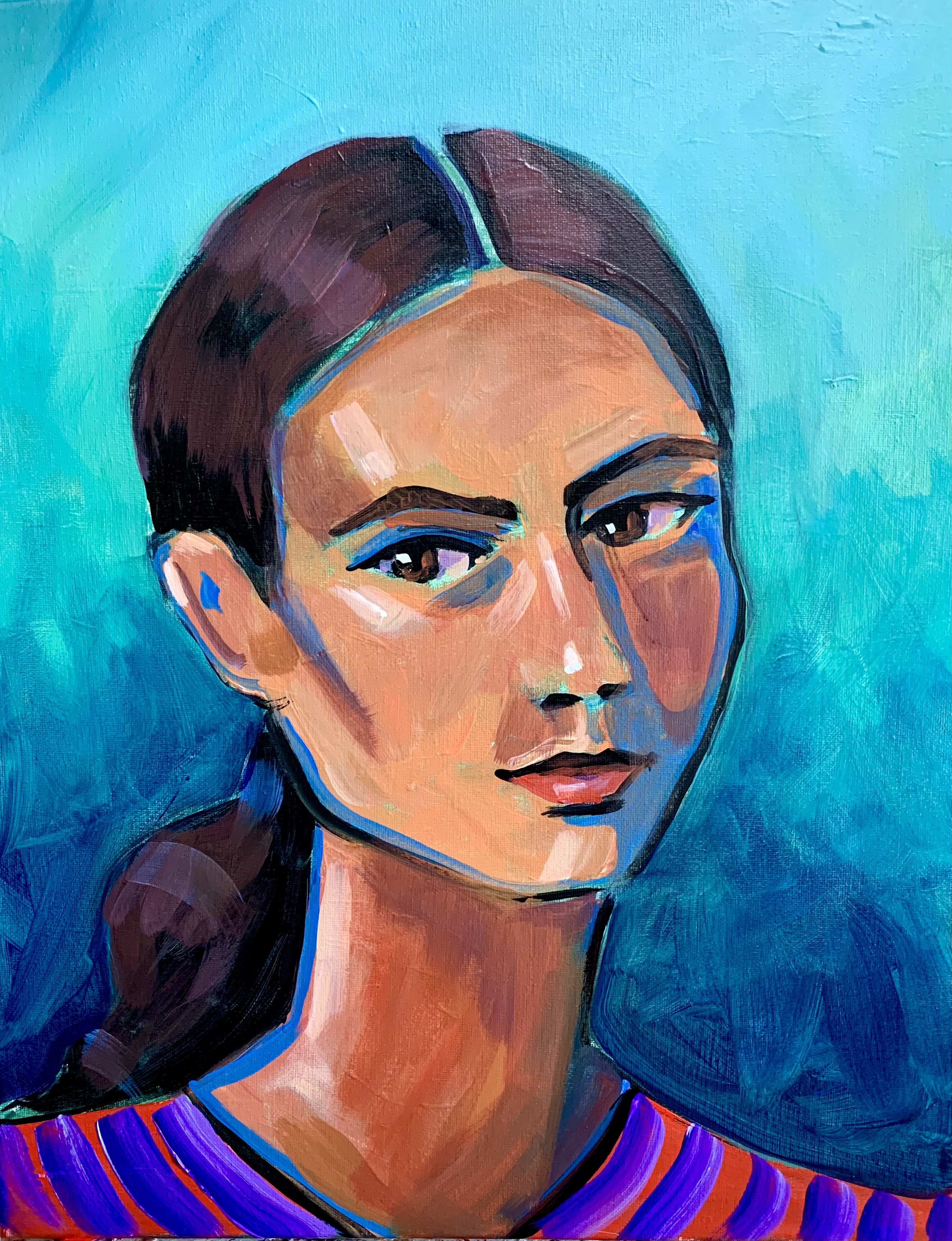 A Portrait Painting  The Fundamentals experience project by Yaymaker