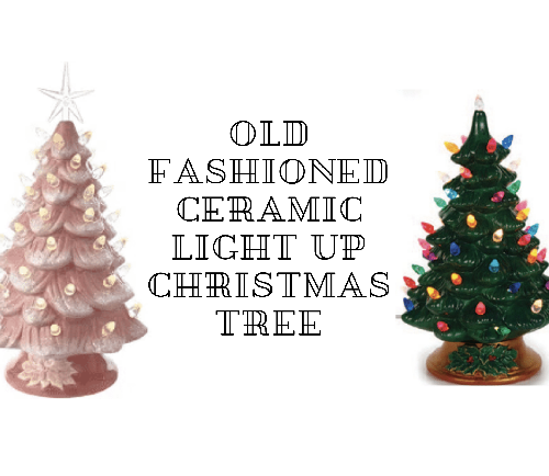 A Old Fashioned Ceramic Light Up Christmas Tree experience project by Yaymaker