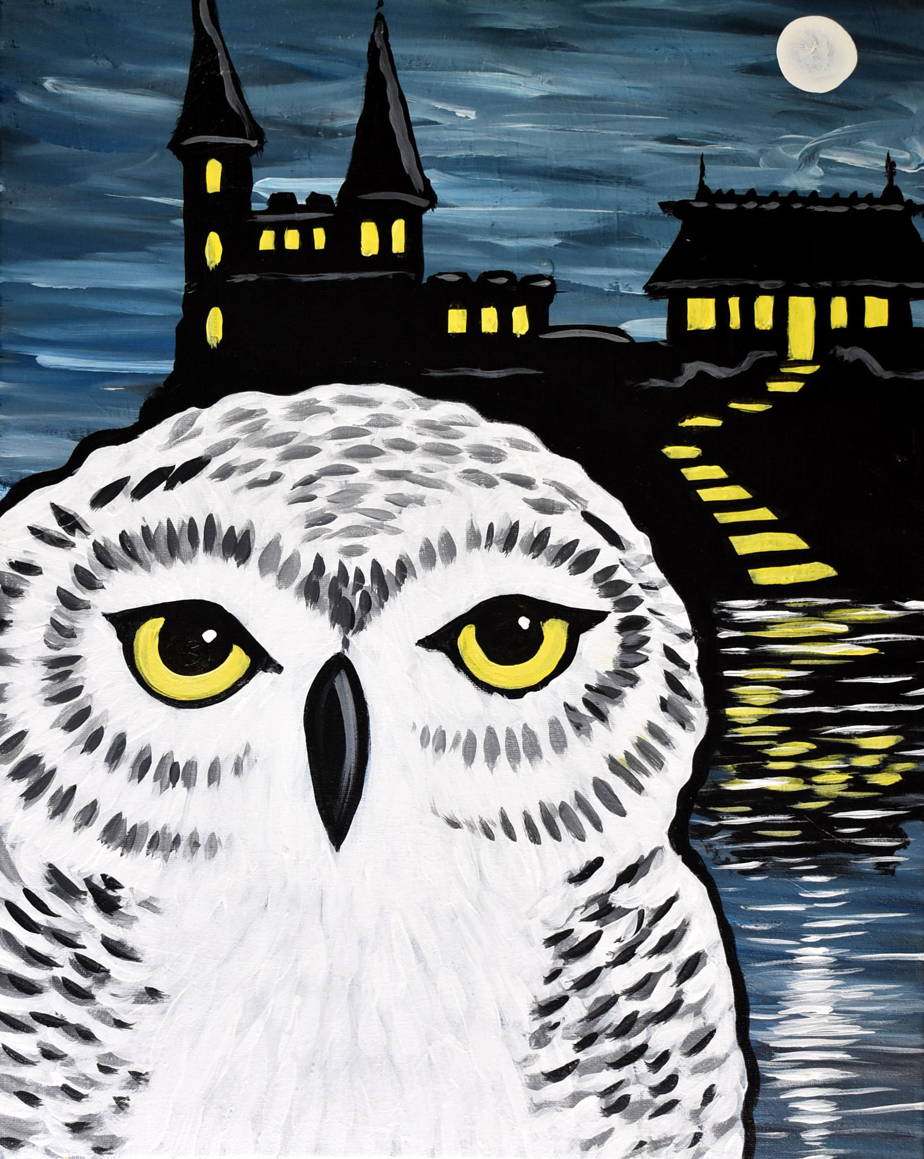 A Snowy Owl at my Castle experience project by Yaymaker