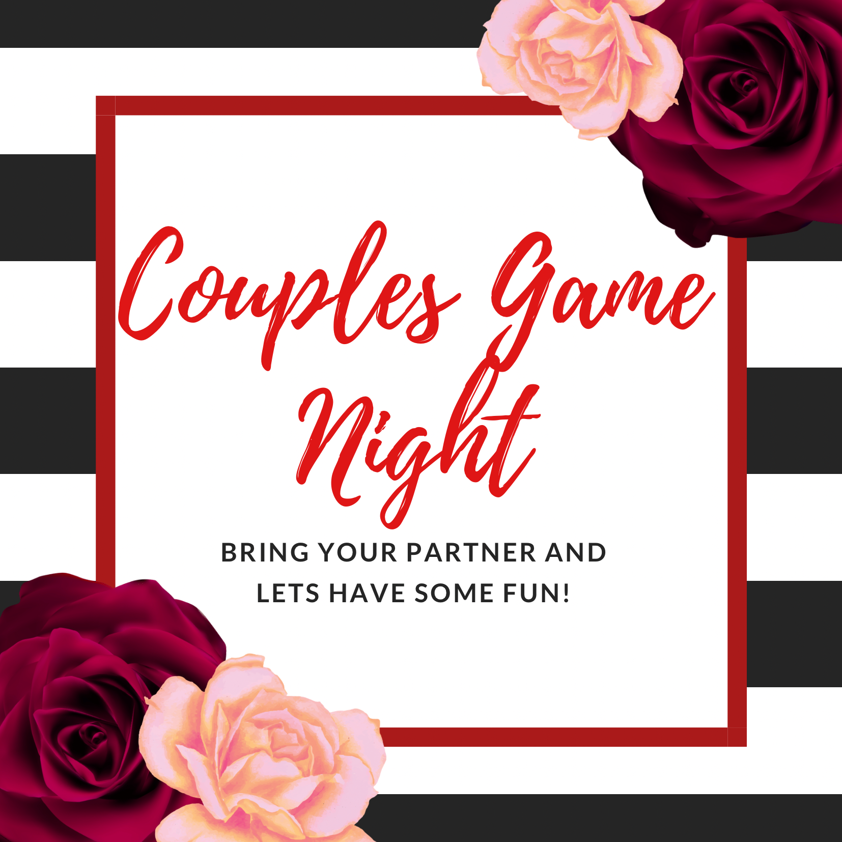 A Couples Game Night  Faceoff experience project by Yaymaker