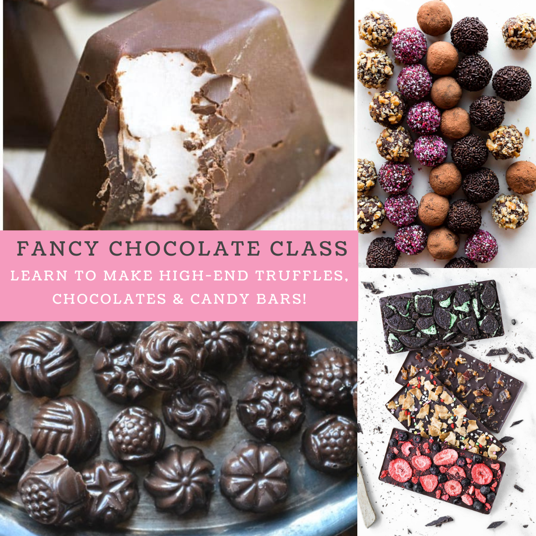 A DIY Gourmet Chocolate Class experience project by Yaymaker