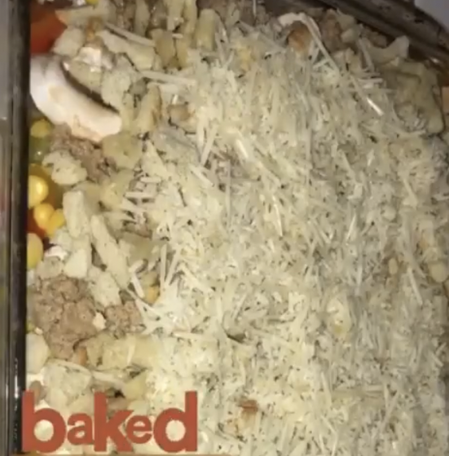 A Turkey Stuffing Casserole experience project by Yaymaker