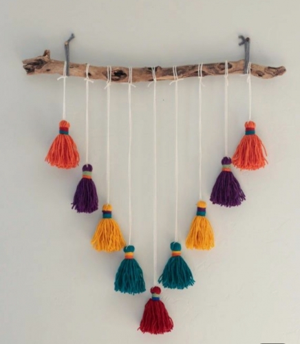 A Tassel Wall Art  Virtual Event experience project by Yaymaker