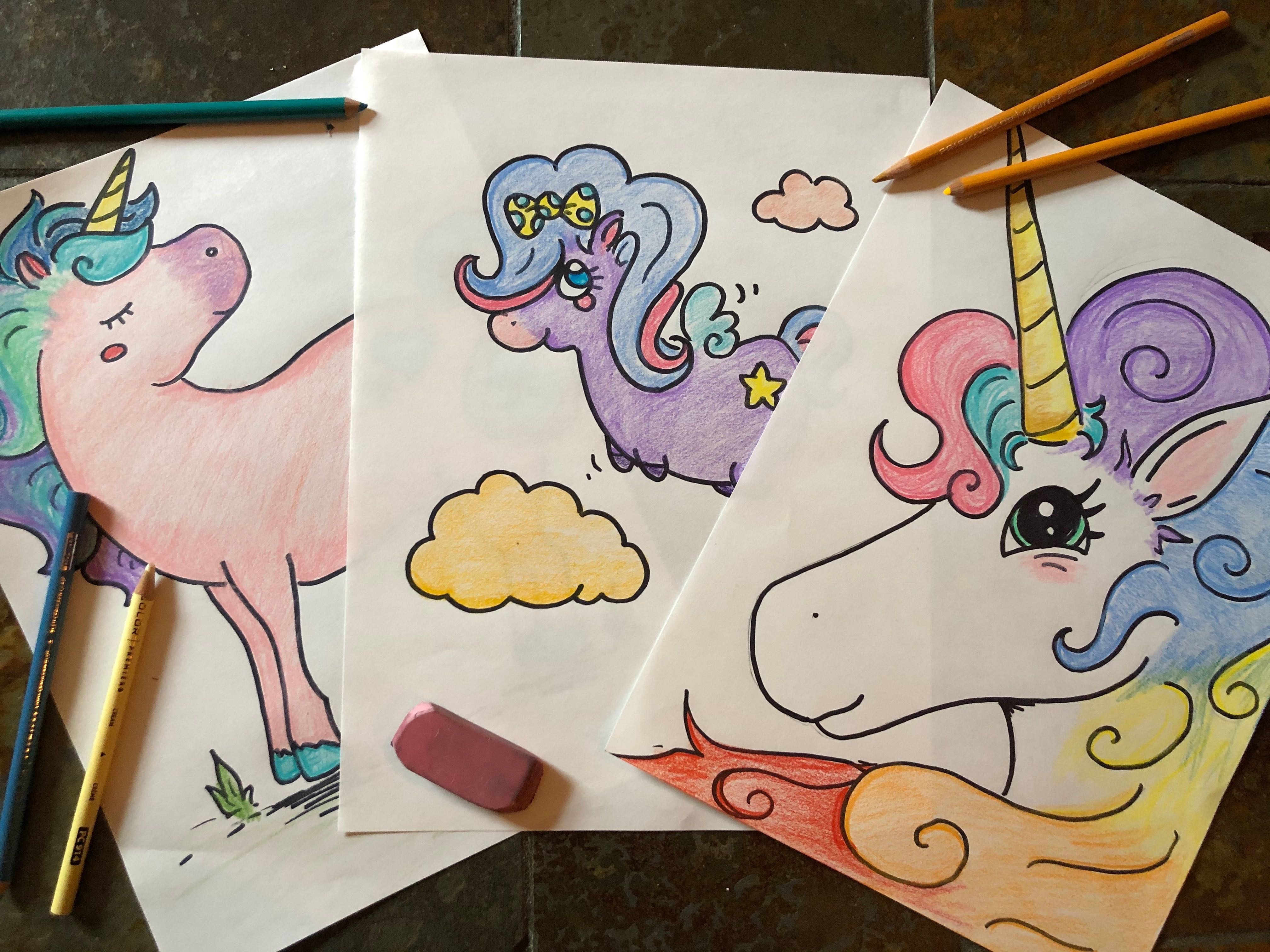 A Virtual Event Drawing Unicorns experience project by Yaymaker