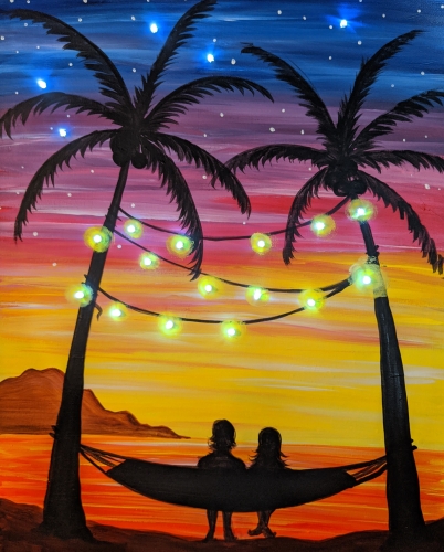 A Tropical Vacation  LED Lights Painting experience project by Yaymaker