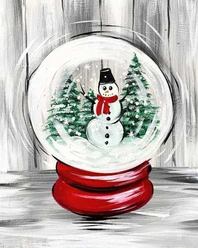 A Snowman Snow Globe experience project by Yaymaker