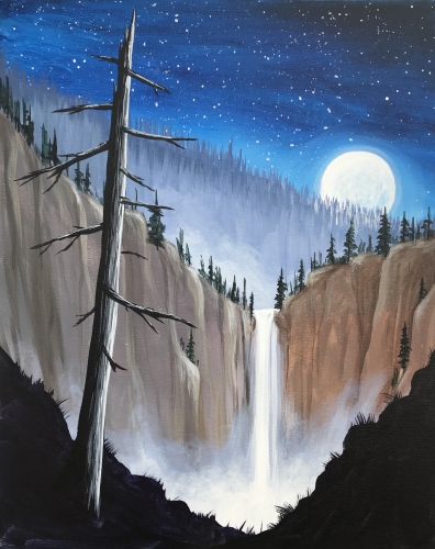 A Moon Over Misty Falls experience project by Yaymaker