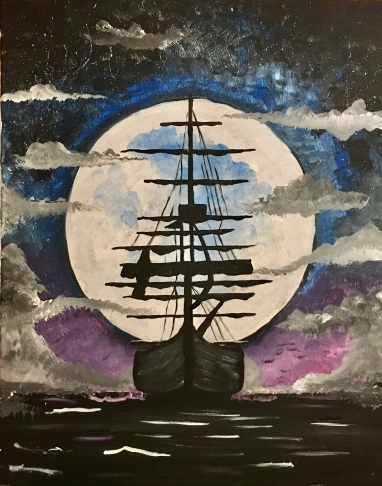 A Moonlit Ghost Ship experience project by Yaymaker