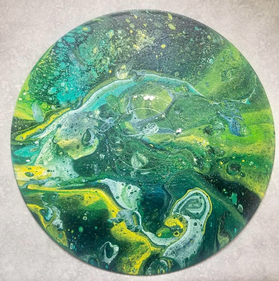 A Acrylic Pour experience project by Yaymaker