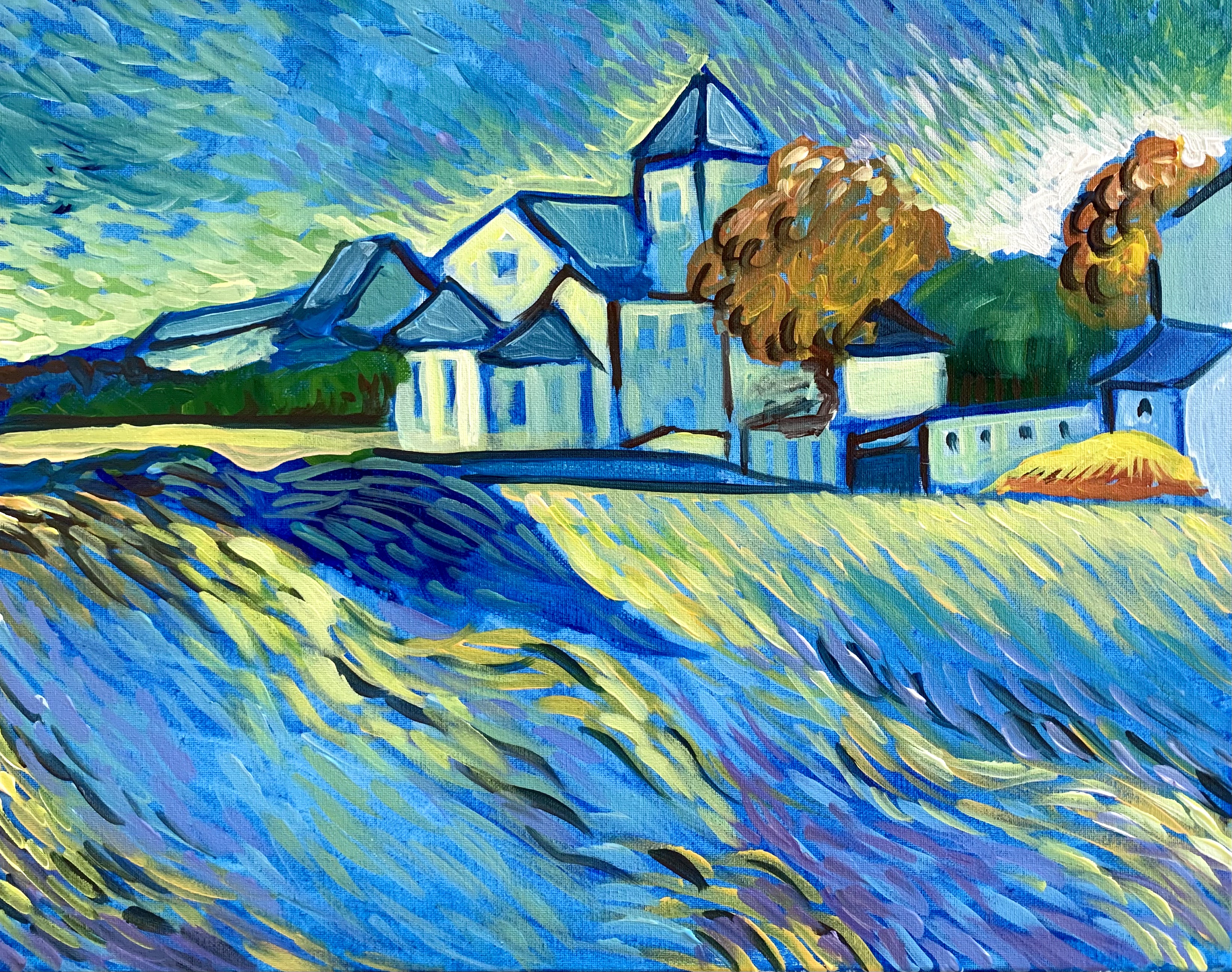 A Van Gogh  View of the Church of SaintPauldeMausole experience project by Yaymaker