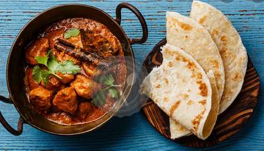 A Butter Chicken with Naan experience project by Yaymaker